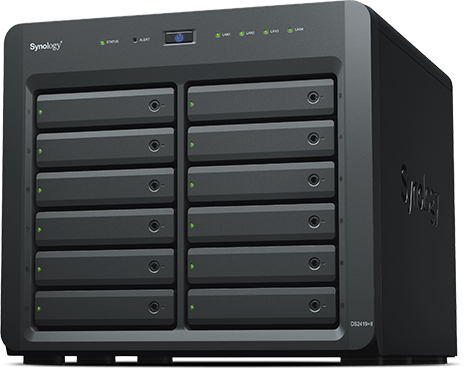 DiskStation DS2419 plus II NAS võrguketas failiserver backup varundamine server Synology Eesti Alarmtec