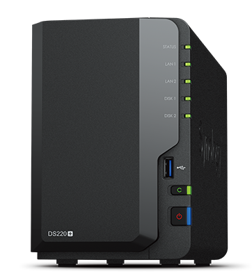 DiskStation DS220+ NAS võrguketas failiserver backup varundamine server Synology Eesti Alarmtec