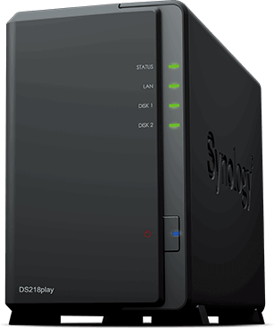 DiskStation DS218play NAS võrguketas failiserver backup varundamine server Synology Eesti Alarmtec