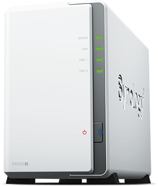 DiskStation DS220j NAS võrguketas failiserver backup varundamine server Synology Eesti Alarmtec