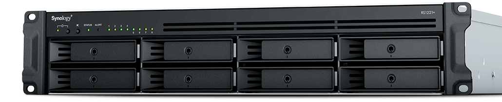 RackStation RS1221+ ja RS1221RP+ NAS võrguketas failiserver backup varundamine server Synology Eesti Alarmtec